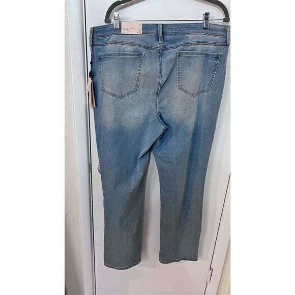 NYDJ NOT YOUR DAUGHTERS JEANS SLIM WATER CONSCIOUS DEMIN SIZE 16 NEW - Picture 8 of 15
